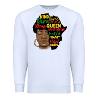White black woman africa silhouette Premium Sweatshirt - MaliasSmallBusiness