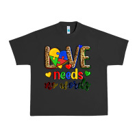 Pigment Black love needs no words Urban Heavy Tee - Zillion Design Studio