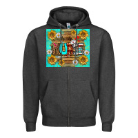 Charcoal Heather sunflower and daisy nurse tumbler Zipper Hoodie - BundleAndBundleShop
