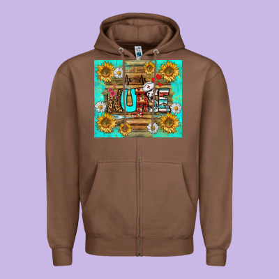 Sunflower And Daisy Nurse Tumbler Zipper Hoodie Designed By Bundleandbundleshop
