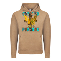 Vintage Coffee created with a purpose Vintage Hoodie - texasbilliewilder
