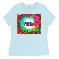 Baby Blue pride Ladies Tee - AdoDesignShop