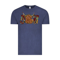 Vintage Denim joy highland cow Vintage Tee - RanaPortraitStore