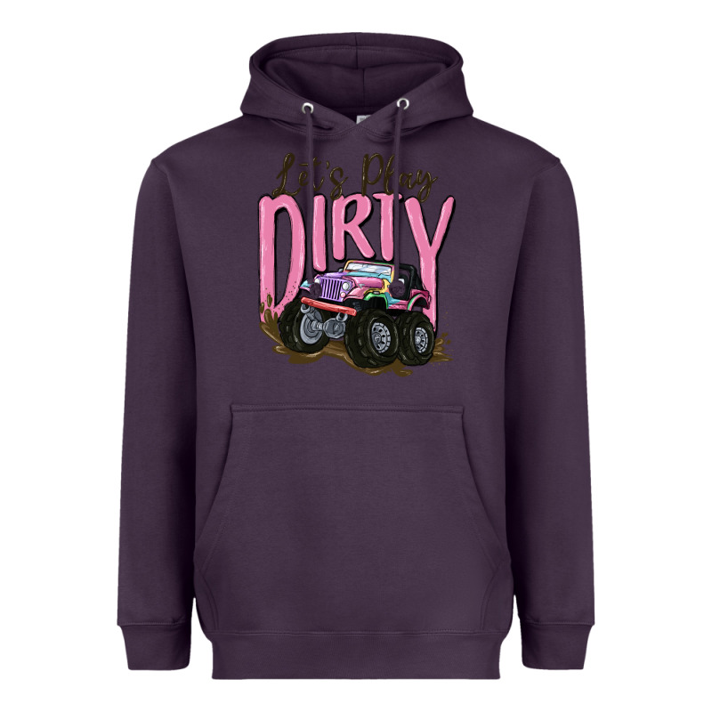 Let's Play Dirty Heavyweight Hoodie by MaliasSmallBusiness | Teevron