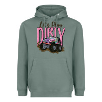 Sage let's play dirty Heavyweight Hoodie - MaliasSmallBusiness