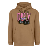 Toasted Coconut let's play dirty Heavyweight Hoodie - MaliasSmallBusiness