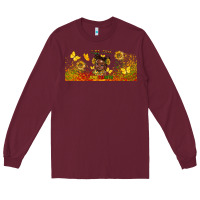 Burgundy juneteenth little miss libbey glass Long Sleeve Tee - HRA Design Shop