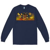 Navy juneteenth little miss libbey glass Long Sleeve Tee - HRA Design Shop