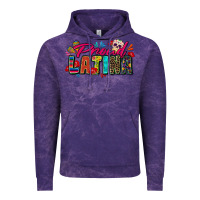 Cloud Purple proud latina Vintage Hoodie - Zillion Design Studio