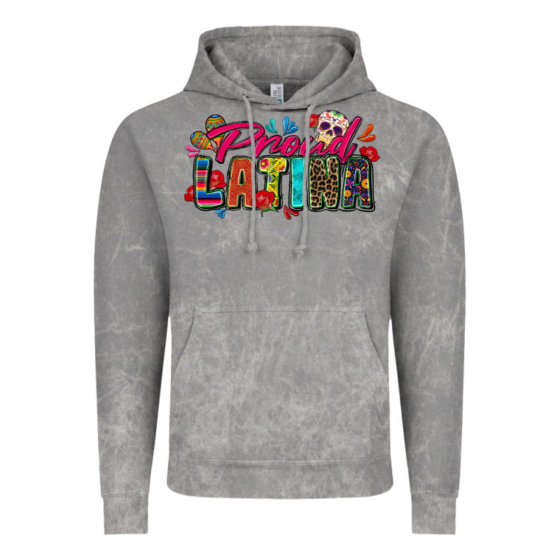 Proud Latina Vintage Hoodie by Zillion Design Studio | Teevron