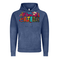 Vintage Denim proud latina Vintage Hoodie - Zillion Design Studio