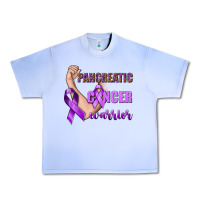 Grape Ice Pancreatic Cancer Warrior Urban Heavy Tee - texasbilliewilder