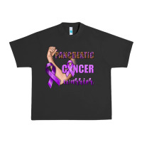 Pigment Black Pancreatic Cancer Warrior Urban Heavy Tee - texasbilliewilder