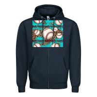 Navy baseball Zipper Hoodie - JahusDesignShop