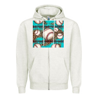 Oatmeal Heather baseball Zipper Hoodie - JahusDesignShop