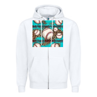White baseball Zipper Hoodie - JahusDesignShop