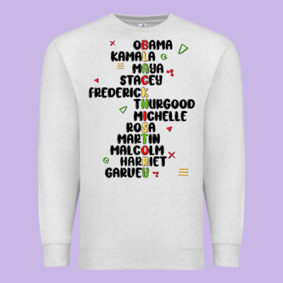 Black History Premium Sweatshirt Designed By Maliassmallbusiness