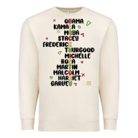 Sandshell black history Premium Sweatshirt - MaliasSmallBusiness