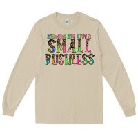 Mushroom minding my own small bussiness Long Sleeve Tee - CowhideDigitalArt
