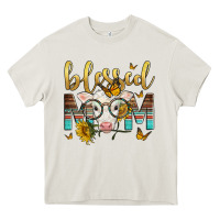 Cream Western Blessed Mom Baby Calf Heavy Core Tee - LillyAllenDesigns