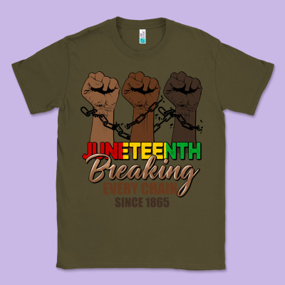 Breaking Every Chain Since 1865 Classic Tee Designed By Hra Design Shop