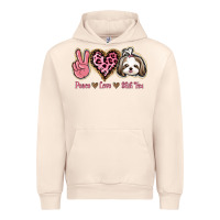 Sandshell Peace Love Shih Tzu Urban Hoodie - Bettercallsaul