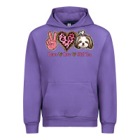 Tulip Peace Love Shih Tzu Urban Hoodie - Bettercallsaul