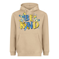 Mushroom be kind Heavyweight Hoodie - MaliasSmallBusiness