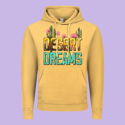 Desert Dreams Tbw Vintage Hoodie Designed By Texasbilliewilder