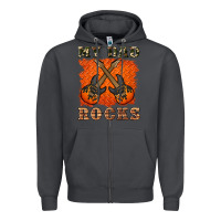 Smoke my dad rock Zipper Hoodie - Artiststas