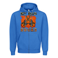 True Royal my dad rock Zipper Hoodie - Artiststas