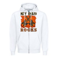 White my dad rock Zipper Hoodie - Artiststas