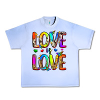 Grape Ice love is love Urban Heavy Tee - Zillion Design Studio