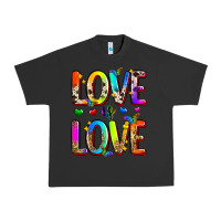 Pigment Black love is love Urban Heavy Tee - Zillion Design Studio
