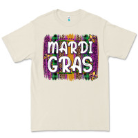 Bone mardi gras fleur de lis brush stroke Premium Tee - Artiststas