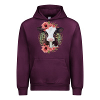 Mauve Wine Baby Calf Urban Hoodie - Bettercallsaul