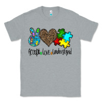 Heather Grey accept love understand Classic Tee - CowhideDigitalArt