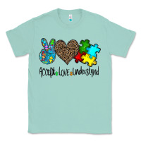 Seafoam accept love understand Classic Tee - CowhideDigitalArt