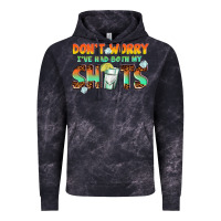 Cloud Black dont worry ive had both my shots Vintage Hoodie - texasbilliewilder