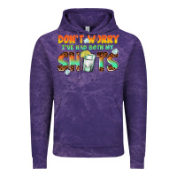 Cloud Purple dont worry ive had both my shots Vintage Hoodie - texasbilliewilder