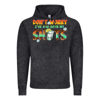Vintage Black dont worry ive had both my shots Vintage Hoodie - texasbilliewilder