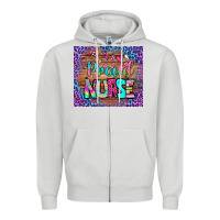 Dove Grey proud nurse tumbler Zipper Hoodie - BundleAndBundleShop