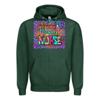 Sports Green proud nurse tumbler Zipper Hoodie - BundleAndBundleShop