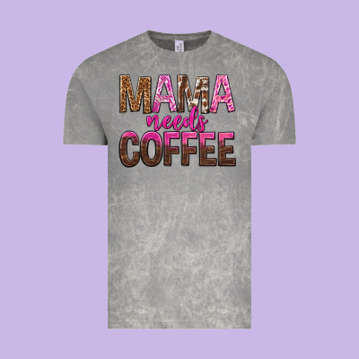 Mama Needs Coffee Tbw Vintage Tee Designed By Texasbilliewilder