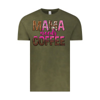 Vintage Olive mama needs coffee tbw Vintage Tee - texasbilliewilder