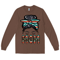 Chestnut mom Long Sleeve Tee - CowhideDigitalArt