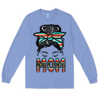 Colony Blue mom Long Sleeve Tee - CowhideDigitalArt