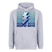 Heather Grey mom of both boys Heavyweight Hoodie - MaliasSmallBusiness