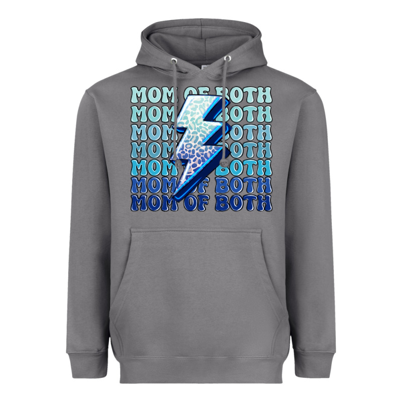 Mom Of Both Boys Heavyweight Hoodie by MaliasSmallBusiness | Teevron