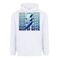 White mom of both boys Heavyweight Hoodie - MaliasSmallBusiness